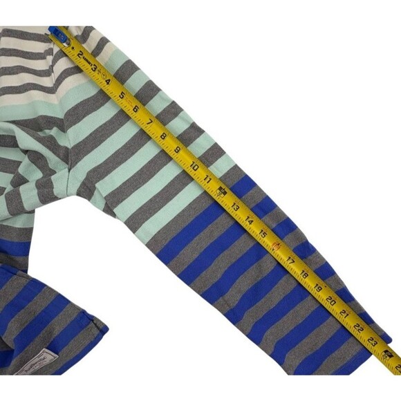 Talbots Authentic Boat Neck Tee Mixed Stripe 100% Cotton Weekend 3/4 Sleeve XL - Picture 8 of 10